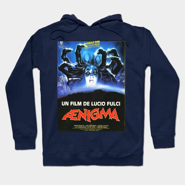 Classic Horror Movie Poster - Aenigma Hoodie by Starbase79